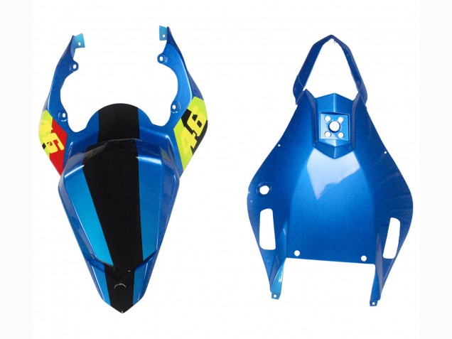 Carenados Moto Yamaha YZF 600 R6 2006-2007 - Azul Neon Verde Negro Tiburón Fabricantes