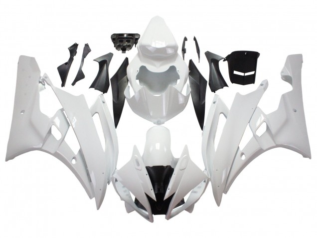 Carenados Moto Yamaha YZF 600 R6 2006-2007 - Blanco Fabricantes