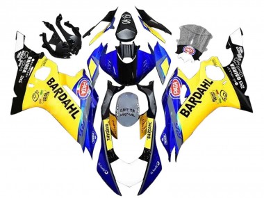 Carenados Moto Yamaha YZF 600 R6 2008-2016 - Amarillo Azul Negro Bardahl Fabricantes