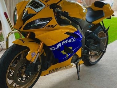 Carenados Moto Yamaha YZF 600 R6 2008-2016 - Amarillo Azul Camello Motul Michelin Fabricantes