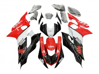 Carenados Moto Yamaha YZF 600 R6 2017-2023 - Blanco Rojo Negro GYTR Yamalube Fabricantes