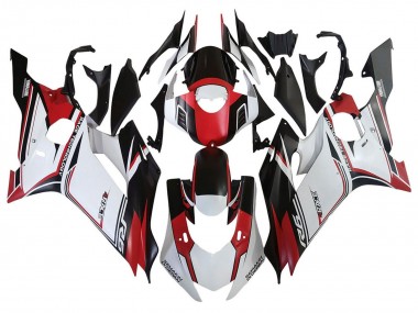 Carenados Moto Yamaha YZF 600 R6 2017-2023 - Blanco Rojo Negro Semakin Didepan Fabricantes