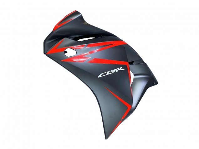 Carenados Moto Honda CBR250RR 2011-2015 - Negro Mate Rojo Raya Fabricantes