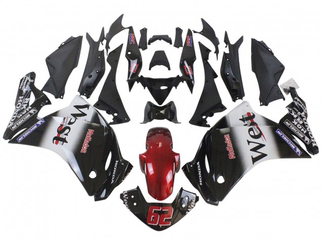 Carenados Moto Honda CBR250RR 2011-2015 - Negro Brillante Blanco West Rojo HRC 62 Fabricantes