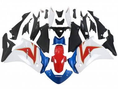 Carenados Moto Honda CBR250RR 2011-2015 - Blanco Rojo Azul Claro Fabricantes