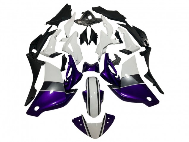 Carenados Moto Honda CBR250RR 2011-2015 - Blanco Púrpura Oscuro Negro Fabricantes