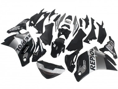 Carenados Moto Honda CBR250RR 2011-2015 - Plata Blanco Negro Brillante Repsol Fabricantes