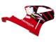 Carenados Moto Honda VTR1000 2000-2006 - Plata Rojo Negro Raya Carrera Fabricantes