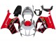 Carenados Moto Honda VTR1000 2000-2006 - Plata Rojo Negro Raya Carrera Fabricantes
