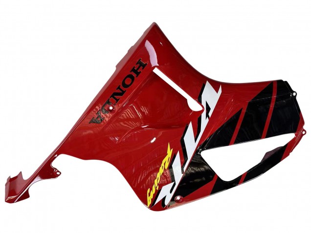 Carenados Moto Honda VTR1000 2000-2006 - Rojo Negro Raya Carrera Fabricantes