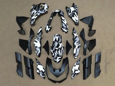 Carenados Moto Kawasaki Z1000 2010-2013 - Negro Blanco Camouflage Fabricantes