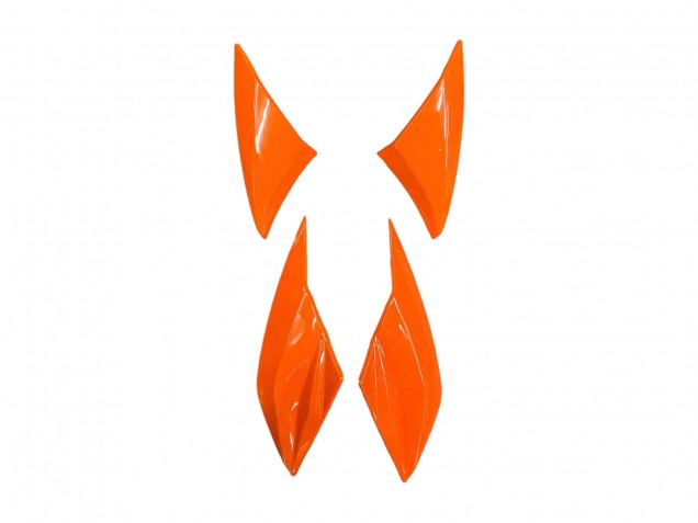 Carenados Moto Kawasaki Z1000 2010-2013 - Naranja Negro Brillante Fabricantes