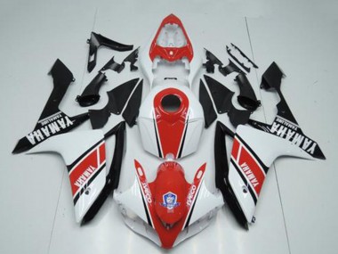 Carenados Moto Yamaha YZF R1 2007-2008 - Blanco Rojo Negro Brillante Fabricantes