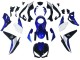 Carenados Moto Kawasaki Z1000 2014-2019 - Blanco Azul Negro Fabricantes