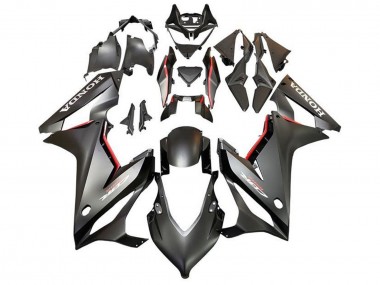 Carenados Moto Honda CBR650R 2019-2020 - Negro Mate Rojo Fabricantes