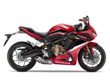 Carenados Moto Honda CBR650R 2019-2020 - Rojo Blanco Negro Mate Fabricantes