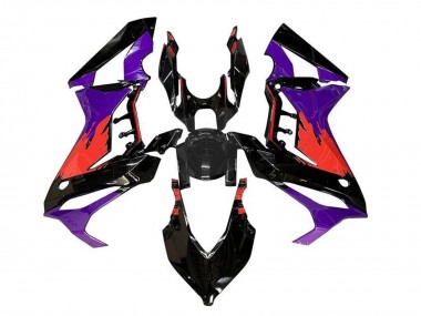 Carenados Moto Honda CBR650R 2019-2020 - Púrpura Rojo Negro Brillante Fabricantes