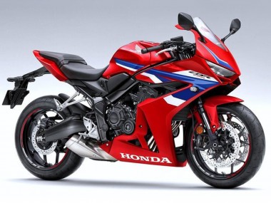 Carenados Moto Honda CBR650R 2024-2025 - Rojo Blanco Azul Fabricantes