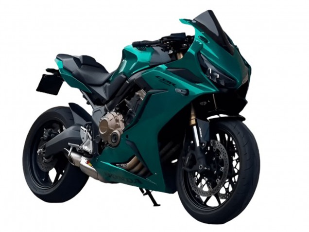 Carenados Moto Honda CBR650R 2021-2023 - Verde Oscuro Fabricantes
