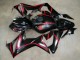 Carenados Moto Honda CBR650R 2021-2023 - Negro Brillante Rojo Raya Fabricantes