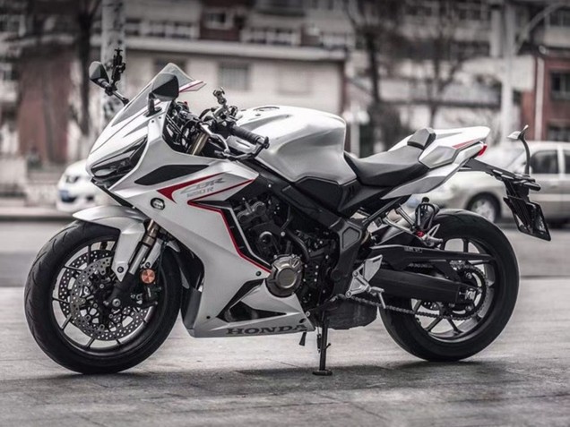 Carenados Moto Honda CBR650R 2021-2023 - Blanco Rojo Negro Fabricantes