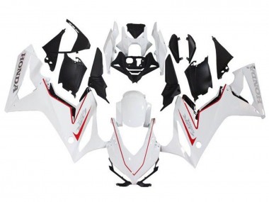 Carenados Moto Honda CBR650R 2021-2023 - Blanco Rojo Negro Fabricantes