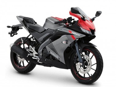 Carenados Moto Yamaha YZF R15 2018-2024 - Gris Mate Rojo Fabricantes