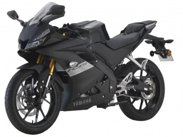 Carenados Moto Yamaha YZF R15 2018-2024 - Negro Mate Plata Fabricantes