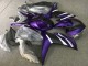 Carenados Moto Yamaha YZF R3/R25 2015-2018 - Blanco Púrpura Negro Mate Fabricantes