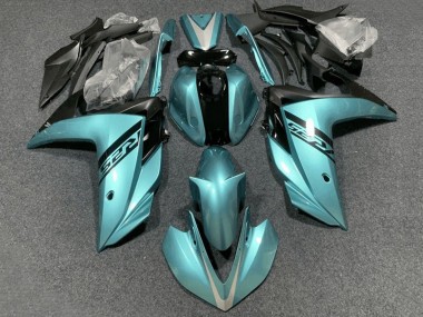 Carenados Moto Yamaha YZF R3/R25 2015-2018 - Azul Claro Negro Fabricantes
