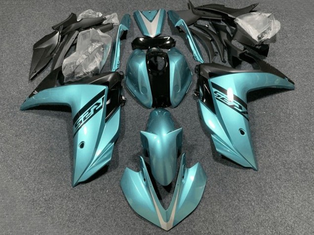 Carenados Moto Yamaha YZF R3/R25 2015-2018 - Azul Claro Negro Fabricantes