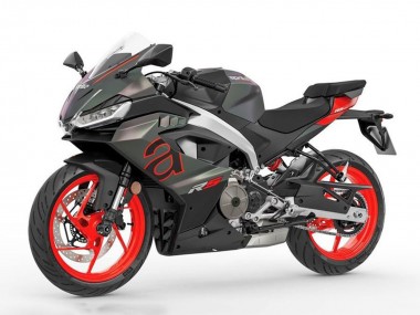Carenados Moto Aprilia RS457 2024-2025 - Negro Mate Gris Rojo Fabricantes