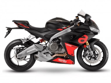 Carenados Moto Aprilia RS660 2020-2024 - Negro Mate Rojo Fabricantes
