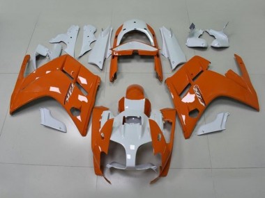 Carenados Moto Yamaha FJR1300 2007-2012 - Naranja Blanco Fabricantes