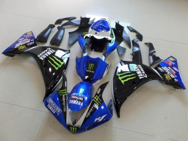 Carenados Moto Yamaha YZF R1 2009-2011 - Blanco Azul Negro Verde Monstruo Yamalube Graves Fabricantes