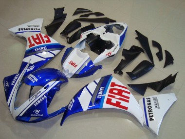 Carenados Moto Yamaha YZF R1 2009-2011 - Blanco Azul Rojo Fiat Fabricantes