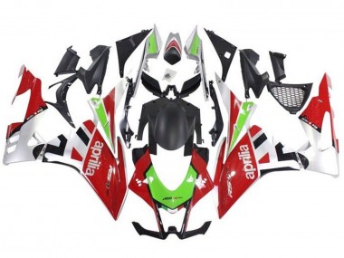 Carenados Moto Aprilia RSV4 1000 2009-2015 - Rojo Blanco Verde Fabricantes