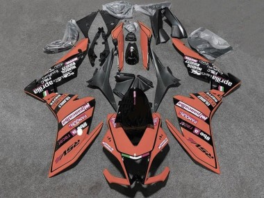 Carenados Moto Aprilia RSV4 1000 2009-2015 - Naranja Negro Fabricantes