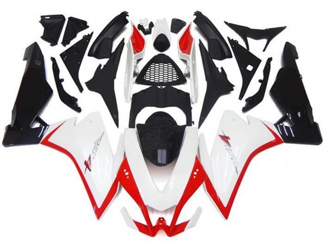 Carenados Moto Aprilia RSV4 1000 2009-2015 - Blanco Rojo Negro Fabricantes