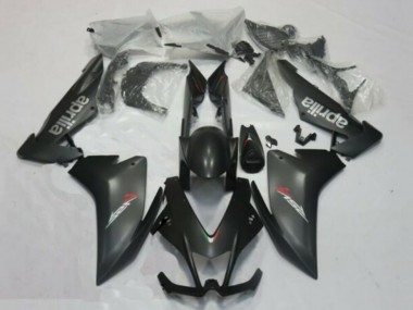 Carenados Moto Aprilia RSV4 1000 2009-2015 - Negro Mate Plata Rojo Calcomanía Fabricantes