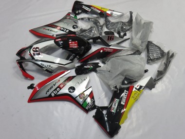 Carenados Moto Aprilia RSV4 1000 2009-2015 - Plata Rojo Negro Amarillo Fabricantes