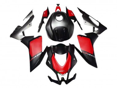 Carenados Moto Aprilia RSV4 1000 2016-2020 - Negro Mate Rojo Gris Fabricantes