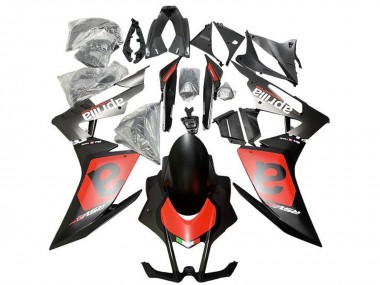Carenados Moto Aprilia RSV4 1000 2016-2020 - Negro Mate Rojo Blanco Fabricantes
