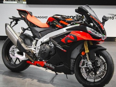 Carenados Moto Aprilia RSV4 1100 2021-2024 - Rojo Negro Fabricantes