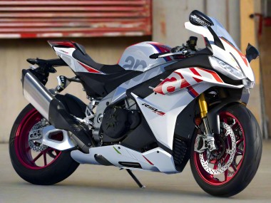 Carenados Moto Aprilia RSV4 1100 2021-2024 - Blanco Rojo Azul Fabricantes