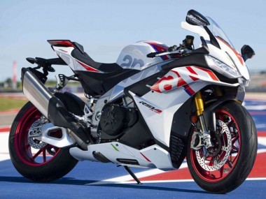 Carenados Moto Aprilia RSV4 1100 2021-2024 - Blanco Rojo Azul Fabricantes