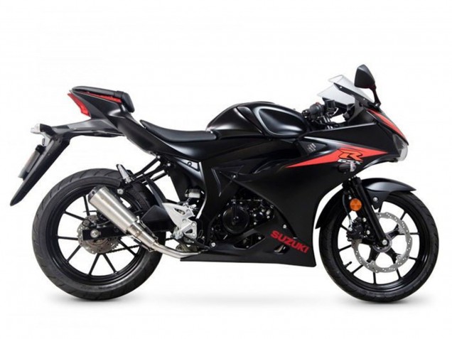 Carenados Moto Suzuki GSXR125 2017-2025 - Negro Rojo Raya Fabricantes