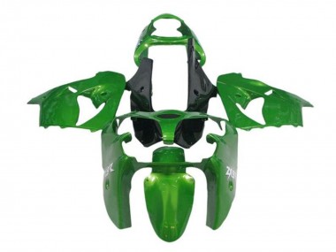 Carenados Moto Kawasaki ZX9R 2000-2001 - Verde Negro Fabricantes