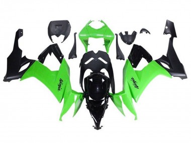 Carenados Moto Kawasaki ZX10R 2008-2010 - Verde Negro Fabricantes