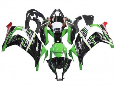 Carenados Moto Kawasaki ZX10R 2011-2015 - Verde Negro Blanco Rojo Raya Monstruo Fabricantes